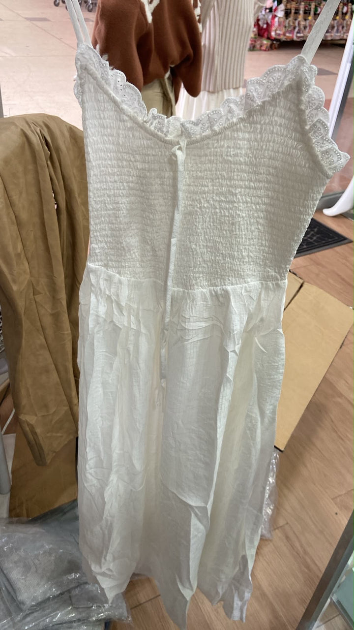 Vestido Estilo Romántico blanco