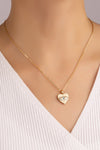 Collar con Colgante de Ojo Turco en Latón Dorado - Protección y Estilo