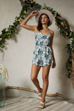 Mono Corto Floral sin Mangas - Diseño Fresco y Cómodo para Verano