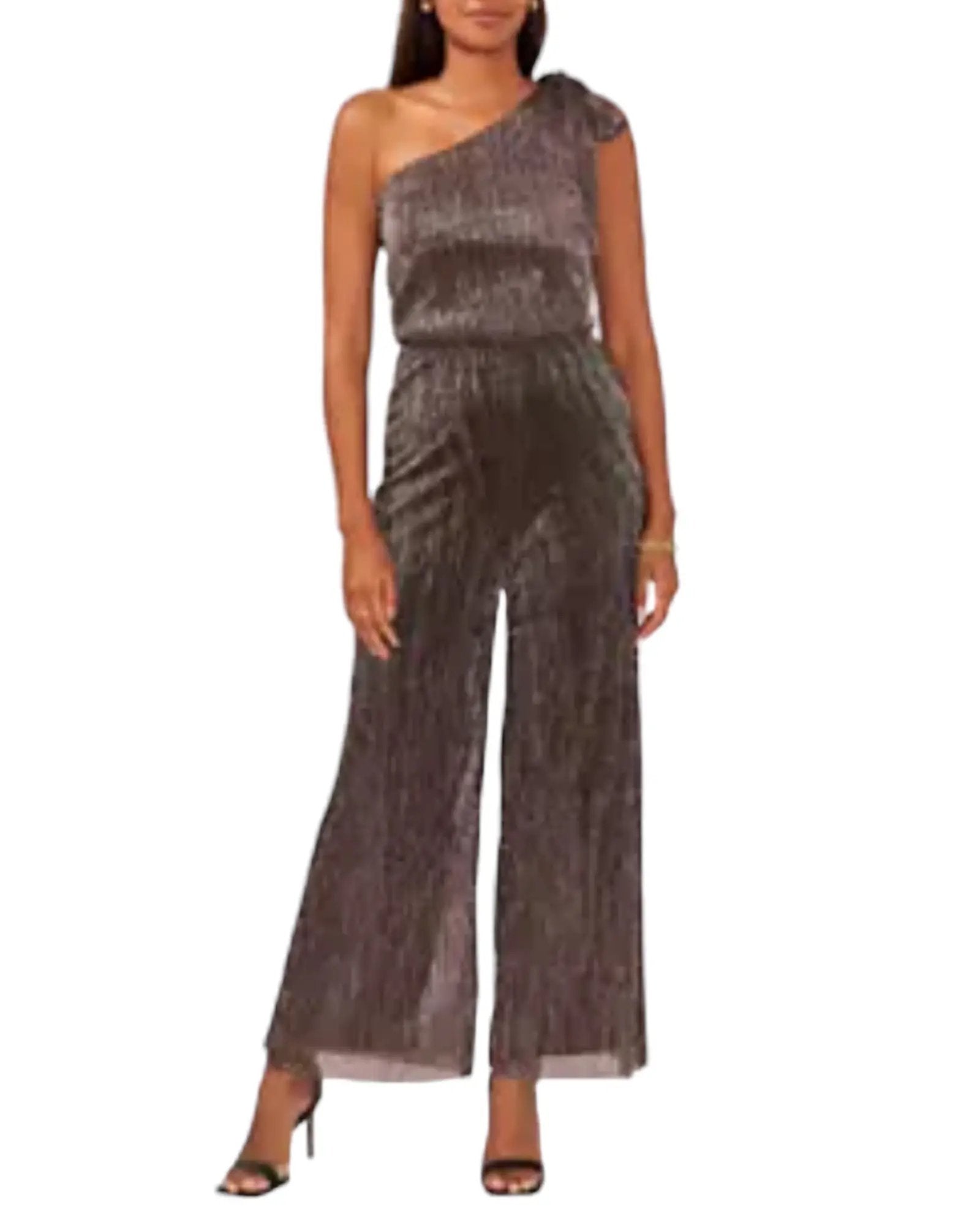 Palazzo negro con brillos vestido by Yanet Collection