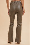 Pantalón de Vinipiel Acampanado para Mujer - Estilo y Comodidad en México