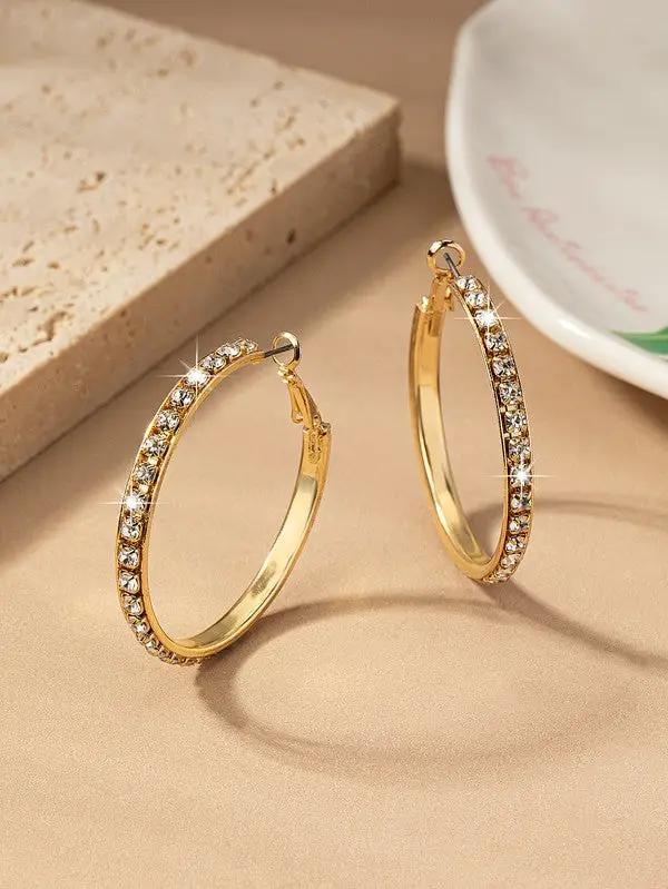 Juego de 3 Aros Arracadas de Aretes: Elegancia y Estilo by Yanet Collection