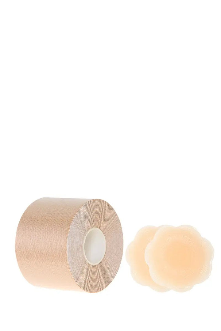 Cinta Adhesiva Corporal y Cubrepezones de Silicona para Mujer - Estilo y Soporte by Mexico Fashion