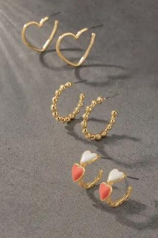 Pendientes trío by Yanet Collective