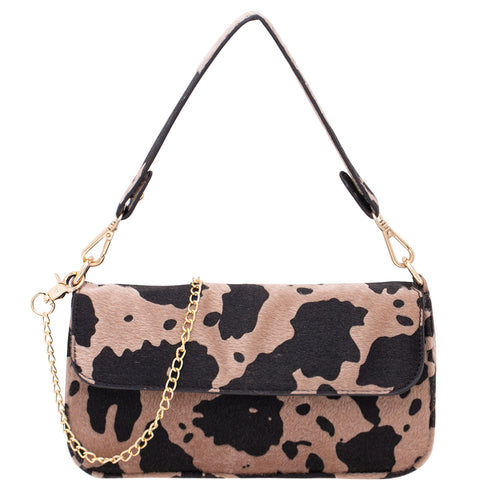 Bolsa animal print cow print
