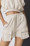Conjunto set de top corto y shorts