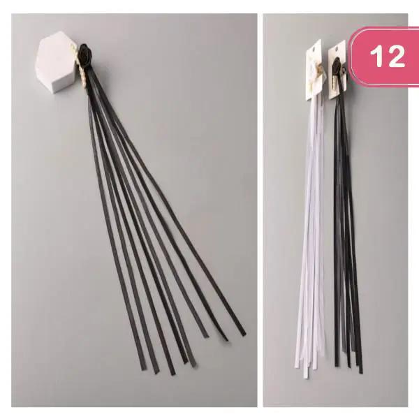 Accesorio de pelo liston blanco y negro by Yanet Collective