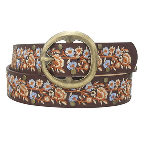 Cinturon Boho Bordado