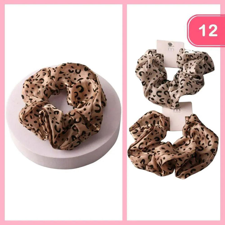 Scrunchies de cabello animal print (individual) by Yanet Collective