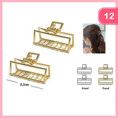 Pinzas de cabello metálicas