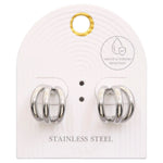 Aretes acero inoxidable