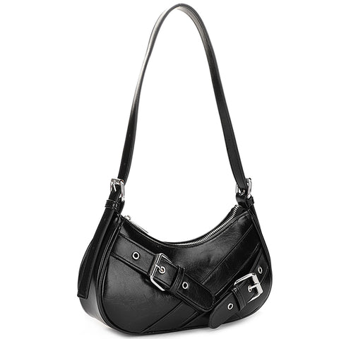Bolsa con cintos tipo piel