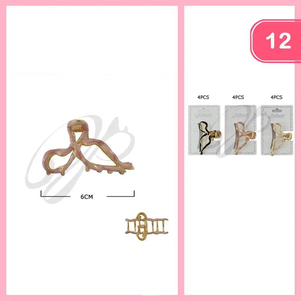 Pinza para el Cabello con Lazo - Pack de 12 Unidades by Joia Accessory