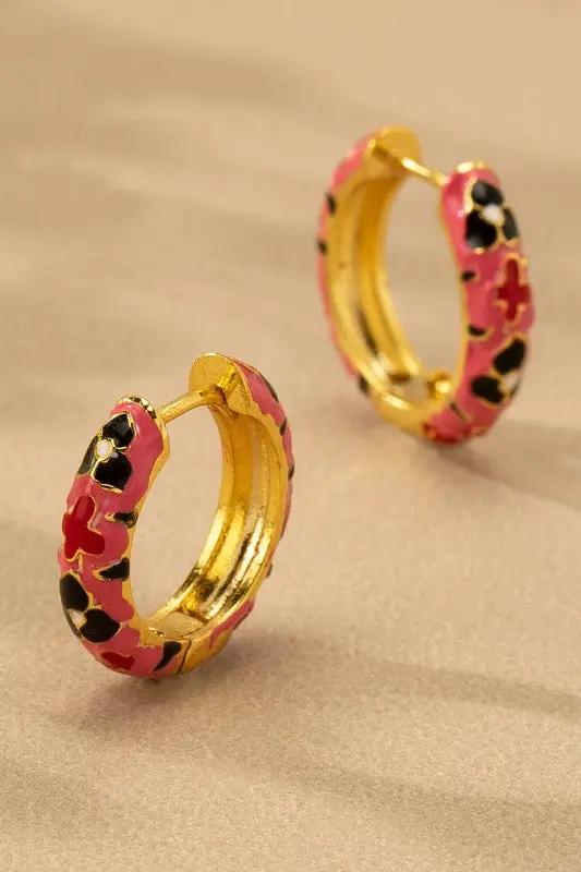 Aretes aros colores 3 pares by LA3accessories