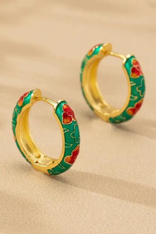 Aretes aros colores 3 pares by LA3accessories