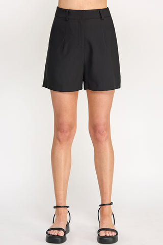 Pantalones Cortos Shorts Negros de Vestir Sólidos - Comodidad y Estilo Moderno