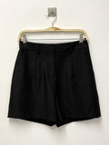 Pantalones Cortos Shorts Negros de Vestir Sólidos - Comodidad y Estilo Moderno