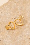 Pendientes de Corazón con Circonitas Cúbicas: Elegancia y Encanto