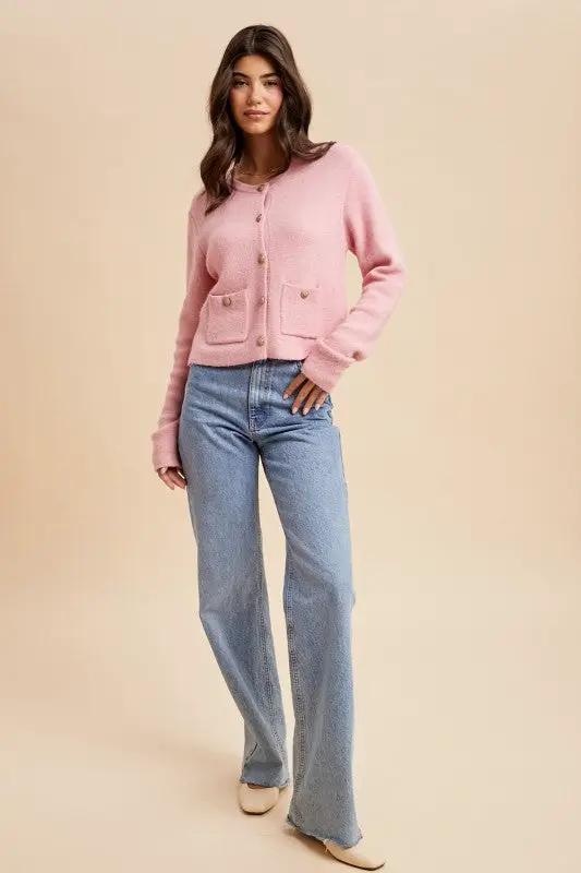 Cárdigan Sueter de Mujer Elegante con Botones Barrocos by Yanet Collective
