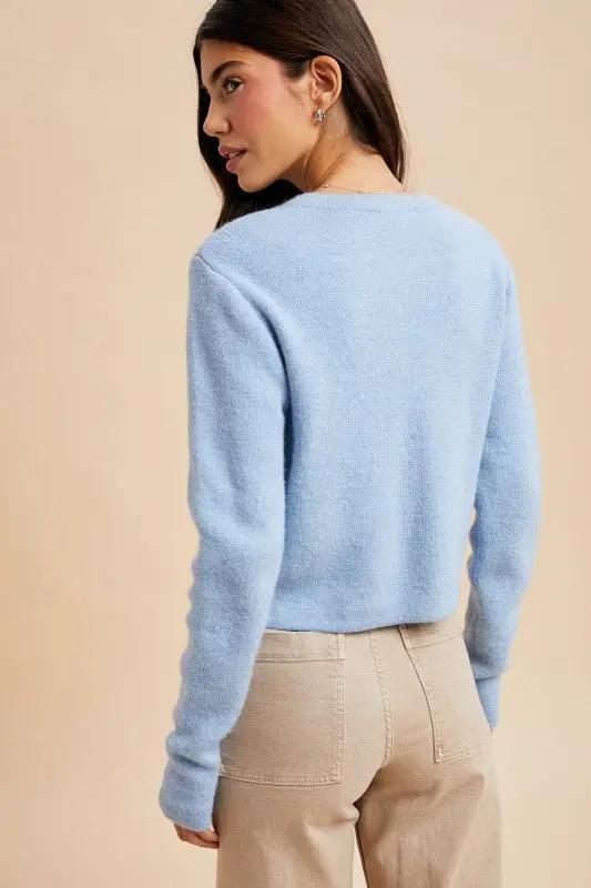 Cárdigan Sueter de Mujer Elegante con Botones Barrocos by Yanet Collective
