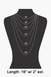 Collar con Colgante de Corazón y Ojo Turco en Acero Inoxidable