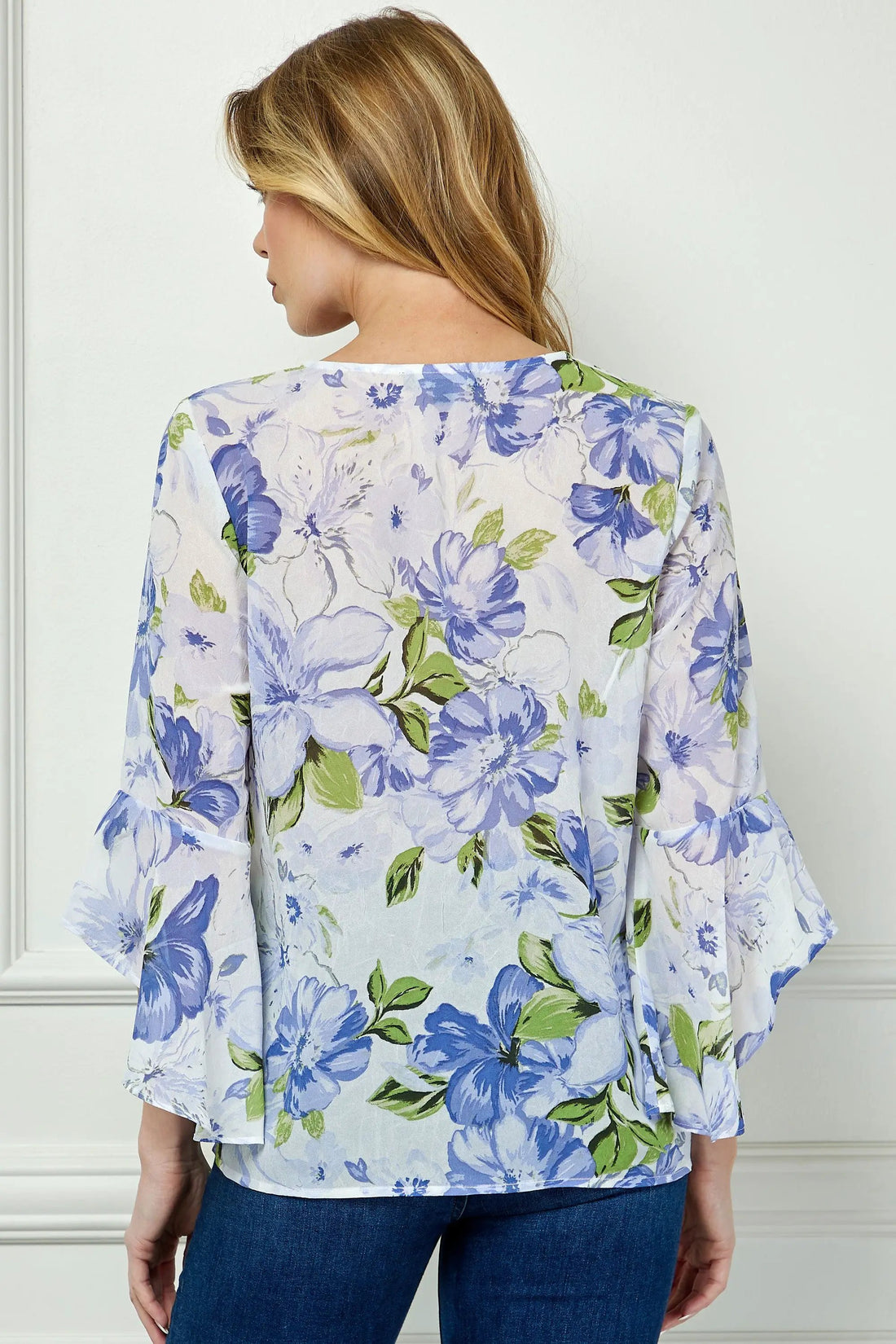 Top Lavanda con Volantes by Yanet Collective