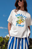 Playera gráfica de la Costa Amalfi