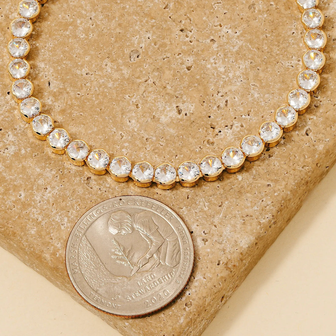 Pulsera de Tenis con Circonita Cúbica T002: Elegancia Brillante para Cada Ocasión by Yanet Collective