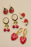 Pendientes divertidos de la colección Cottagecore