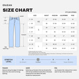 Jeans Rectos Blancos de Tiro Alto para Mujer - Estilo Moderno y Versátil