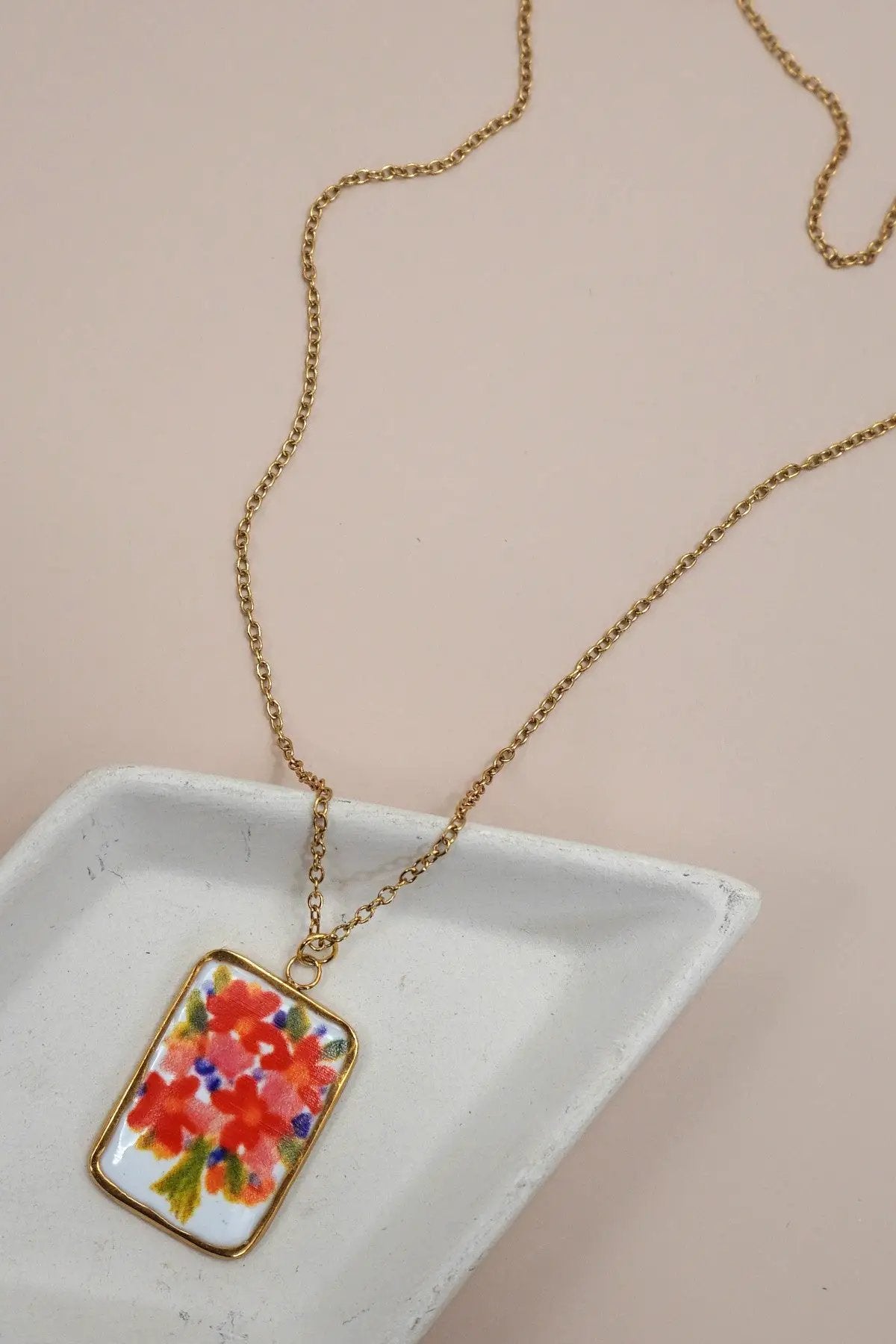 Cuello impermeable y sin deslustre de acero inoxidable de 18 quilates by Yanet Collective
