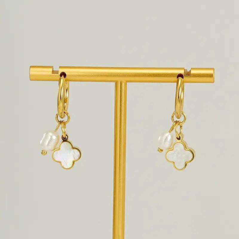 Aro resistente al agua y al deslustre de acero inoxidable de 18 quilates by Yanet Collective