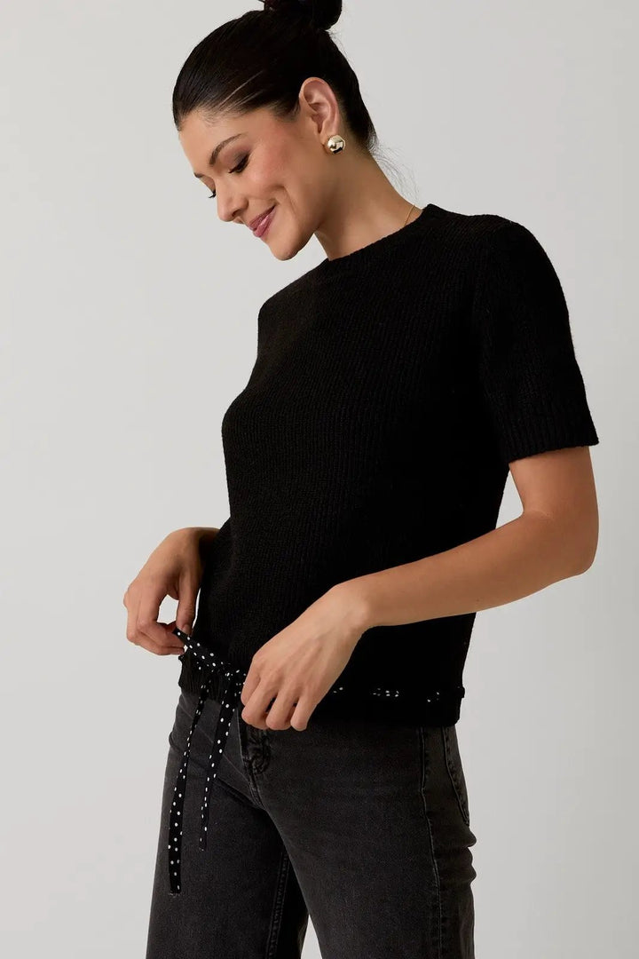 Blusa Elegante Blanca para Dama , Corte Holgado, Estilo Casual by Yanet Collective