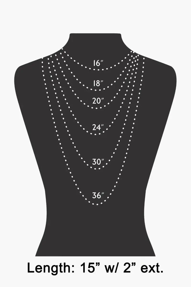 Stainless Steel Pearl Stud Enamel Flower Pendant Necklace by Fame Accessories