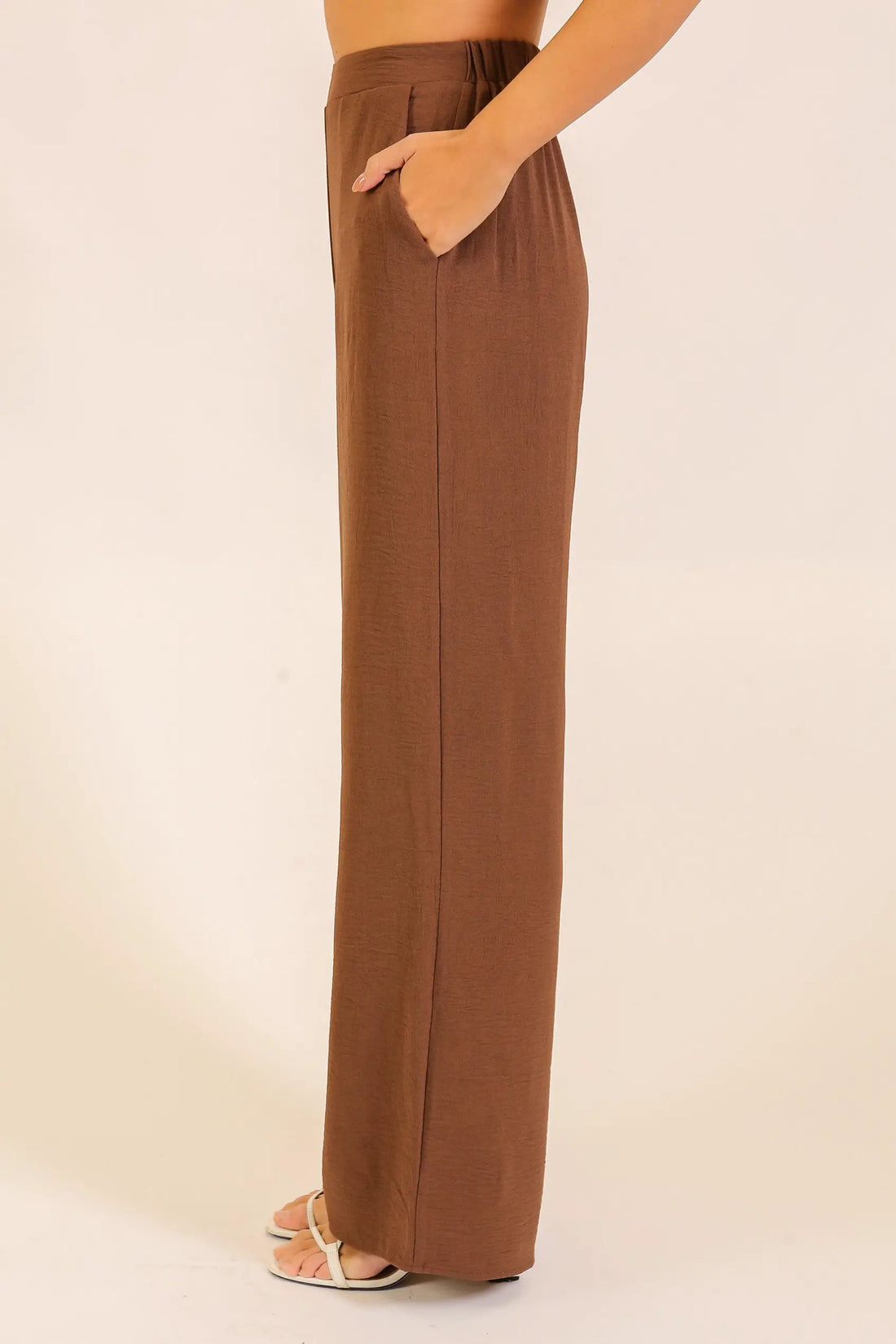 Pantalón Holgado de Dama Texturizado "Breezy" by TIMING