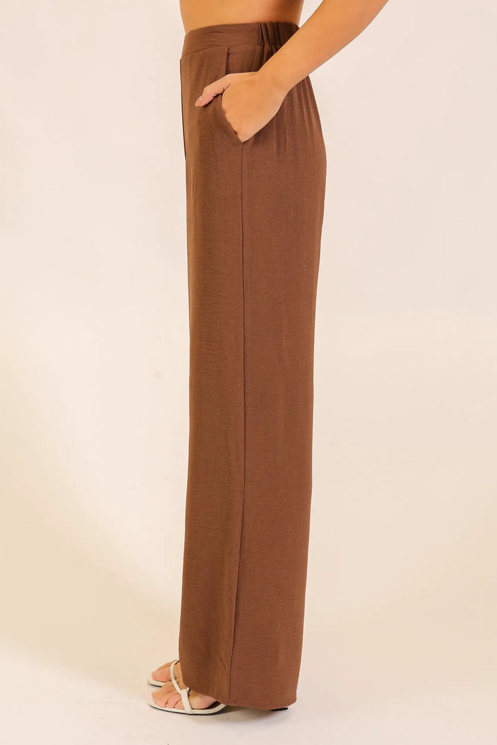 Pantalón Holgado de Dama Texturizado "Breezy" by TIMING