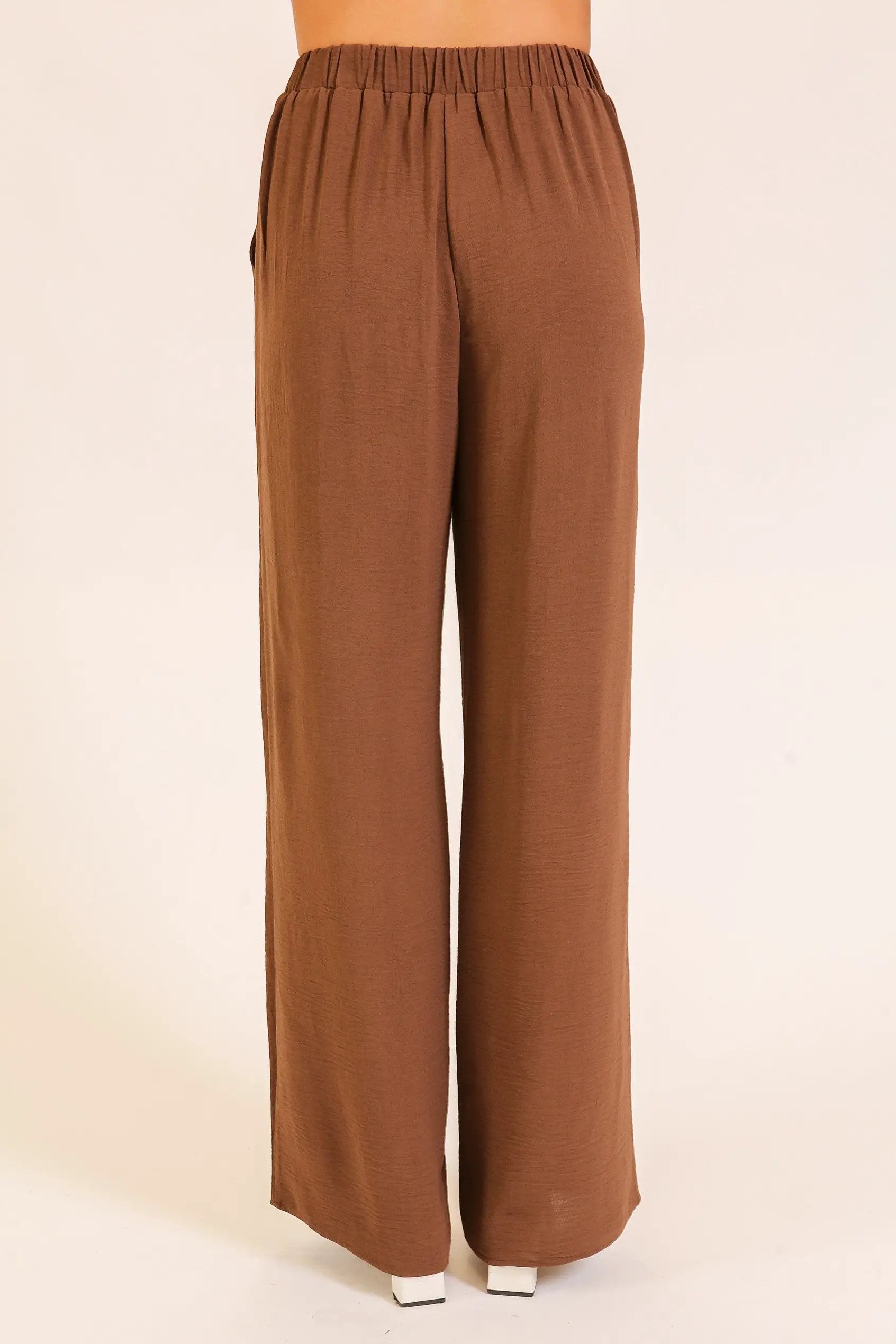 Pantalón Holgado de Dama Texturizado "Breezy" by TIMING