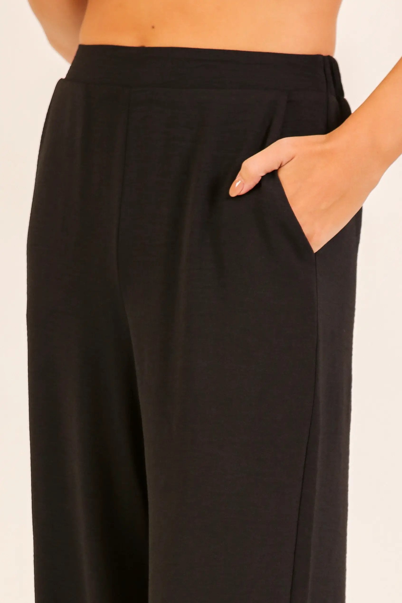 Pantalón Holgado de Dama Texturizado "Breezy" by TIMING