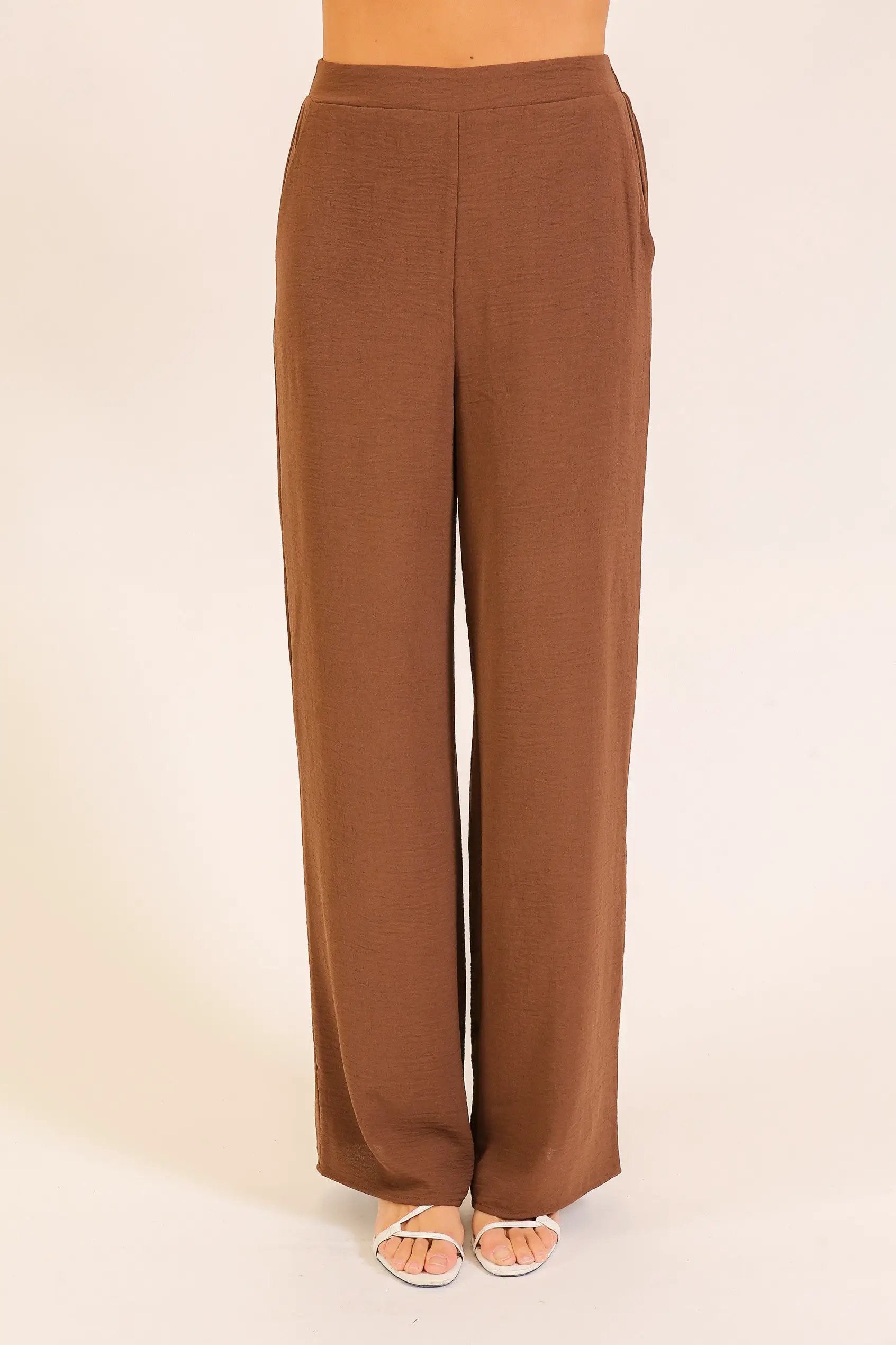 Pantalón Holgado de Dama Texturizado "Breezy" by TIMING