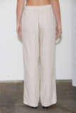 Straight Leg Linen Pants