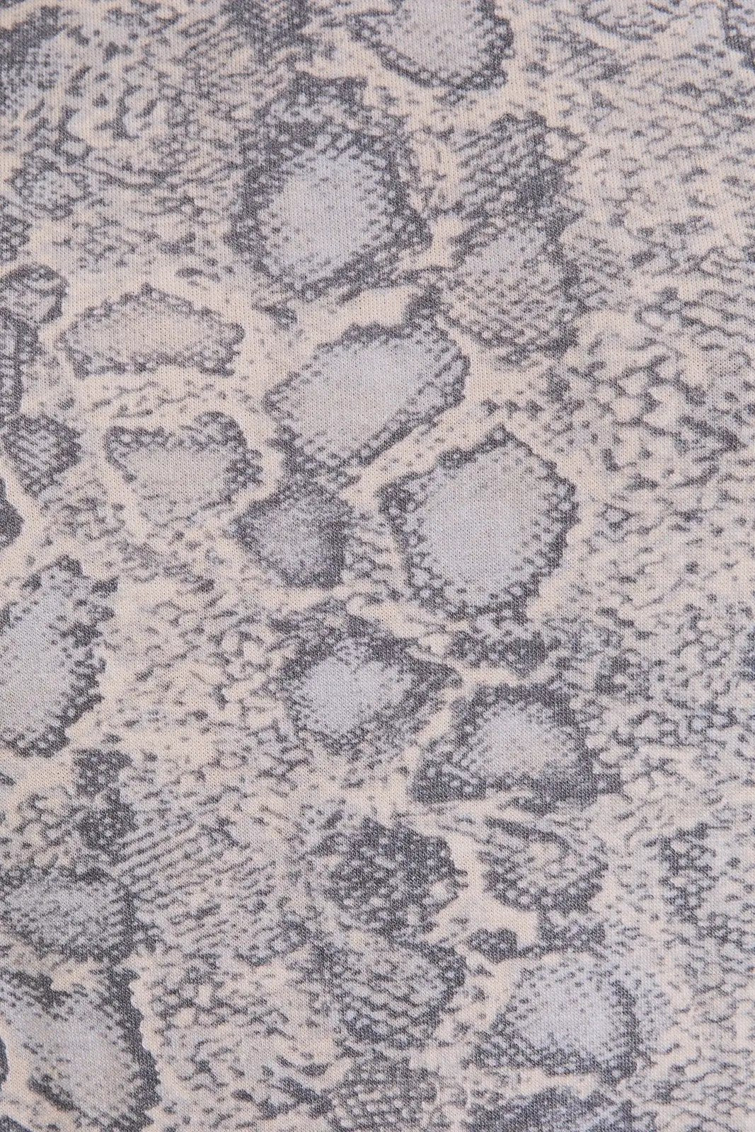 Gilli Short Sleeve Round Neck Animal Print Top – Soft Everyday Tee - Tops