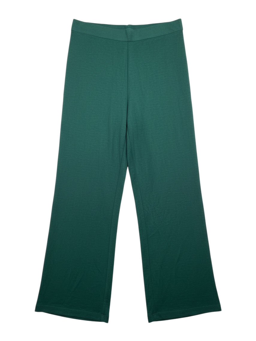 Pantalones Wide-Leg Verdes: Elegancia Relajada de Boutique