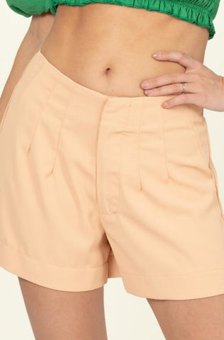 Short de vestir naranja