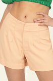 Short de vestir naranja