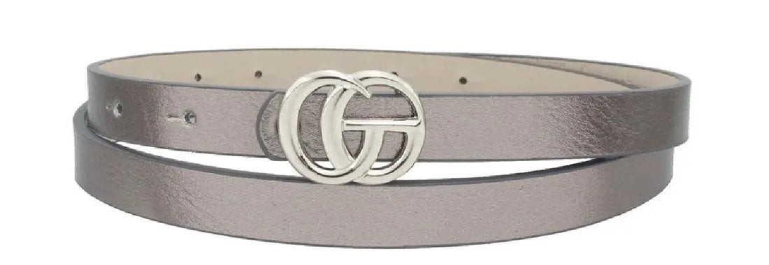 Cinturón Skinny con Hebilla Metálica para Mujer - Estilo y Elegancia by joiaaccessory.com