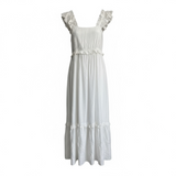 Vestido blanco largo