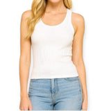 Top Deportivo Mujer Ribeteado Tipo Tank Racerback Basico