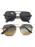 Lentes de sol aviador degradado