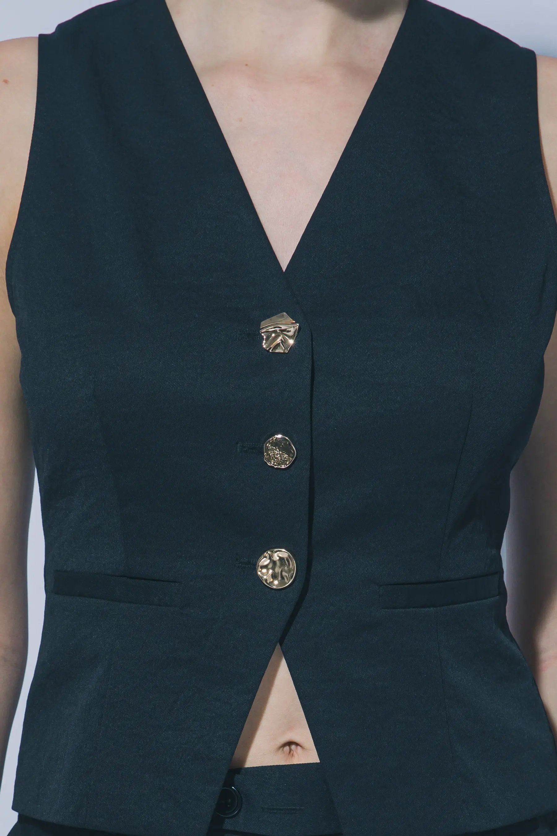 Chaleco Sastre Negro Mujer | Moda Elegante México by LOVE TREE