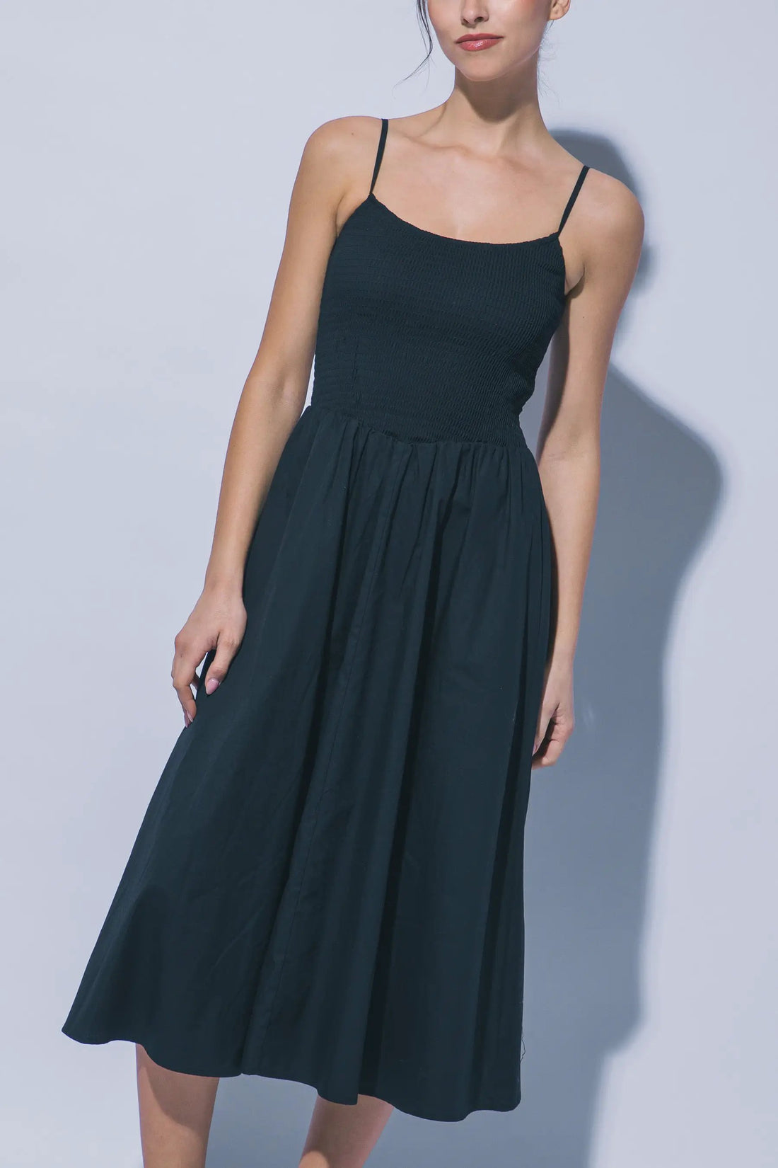 LOVE TREE Vestido Maxi con Nido de Abeja para Mujer - Dresses